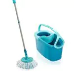 Leifheit Mop Pavimenti Blu, Lavapavimenti Professionale Flessibile A 360°