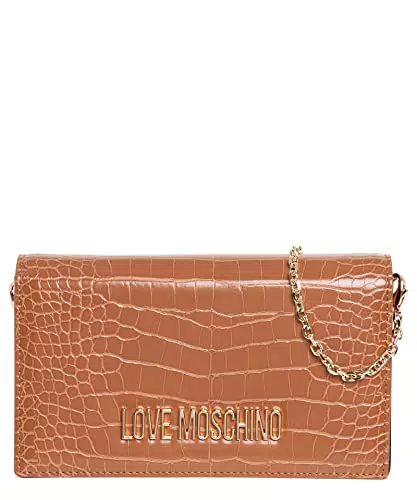 Love Moschino borsa a tracolla da donna, cammello