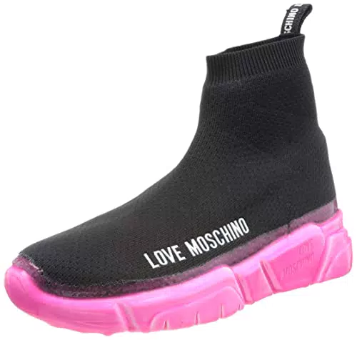 Love Moschino JA15463G1GIZC, Sneaker, 39, Nero