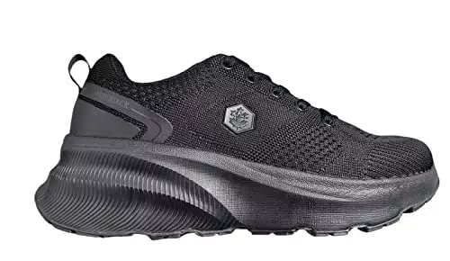 Lumberjack Markle, Scarpe con Lacci Donna, Total Black