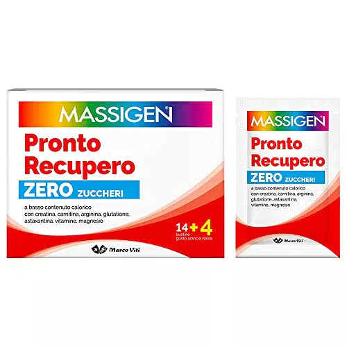 Massigen Pronto Recupero, Zero Zuccheri - 18 Buste