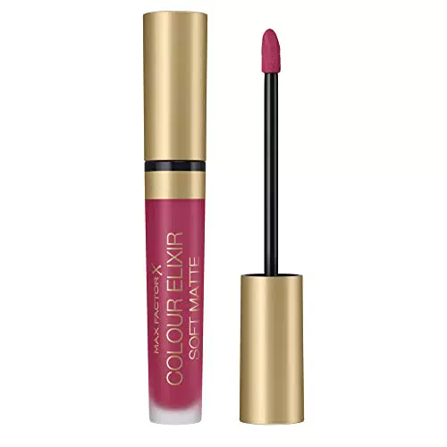 Max Factor Colour Elixir Soft Matte, Rossetto Matte Lunga Durata Idratante