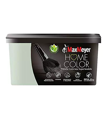 MAXMEYER PITTURA COLORATA SUPERLAVABILE HOME COLOR SALVIA