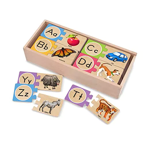 Melissa & Doug Puzzle educativo con lettere dell'alfabeto