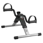 Mini Cyclette Pieghevole, Tappetino Antiscivolo, Uten Esercizi di Riabilitazione Per Gambe e Braccia