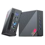 Mini PC Windows 11 AMD Ryzen5 5500U, 16GB DDR4 512GB SSD Nipogi Mini Computer Pc Con 2 Ethernet