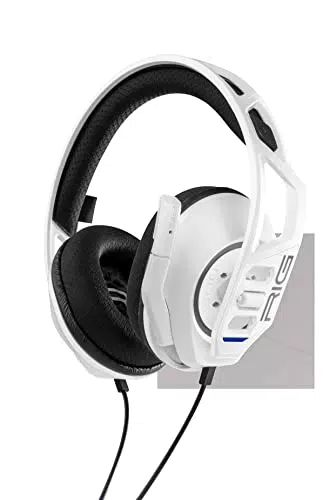 Nacon Cuffie Gaming RIG Serie 300PRO HS Bianco per Playstation 4 e Playstation 5