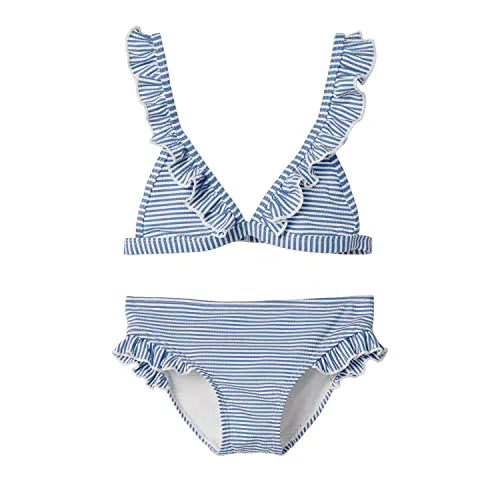 Name It NKFZANNAH Bikini Box Noos, Silver Lake Blue