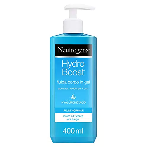 Neutrogena Hydro Boost, Crema Gel Idratante Corpo, Con Acido Ialuronico