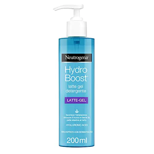 Neutrogena Hydro Boost, Detergente Viso con Acido Ialuronico