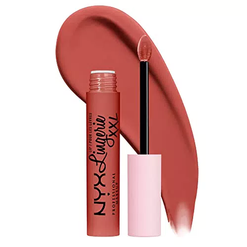 NYX Professional Makeup Lip Lingerie XXL, Rossetto liquido Matte a lunga tenuta