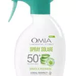 Omia, Spray Solare Protettivo SPF50+ Viso e Corpo con Aloe Vera del Salento