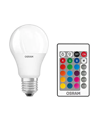 Osram LED Retrofit RGBW Lampade con Telecomando Pacco da 10 x Lampadina LED