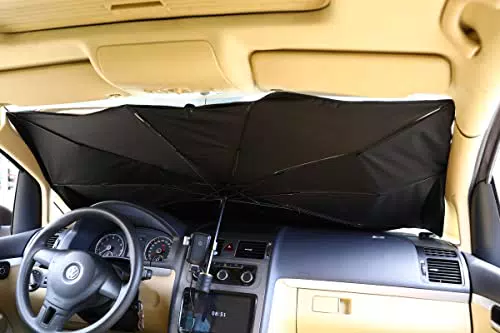 Parasole Auto Parabrezza Interno, Ombrello Parasole Auto SUV Camion