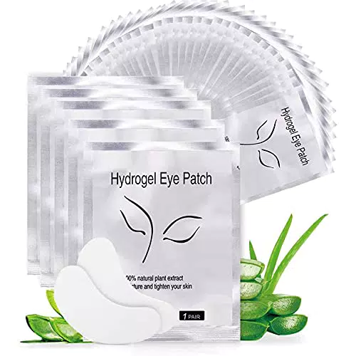 Patch Extension Ciglia, Aikvigss 50 Paia Eye Gel Patches Extension Ciglia Patch Occhi Extension Ciglia Lint Free Under Eye Patches Lash extension Senza Pelucchi Cerotti Gel per Estensioni Ciglia