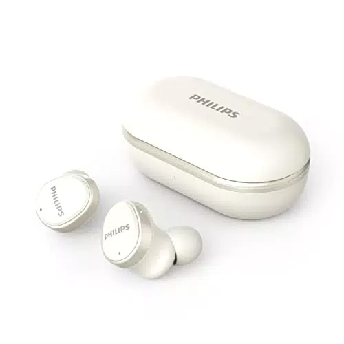 PhilipsTAT4556WT/00 Cuffie Senza Fili Con Cancellazione Attiva Ibrida Del Rumore, Bianco