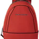 PIQUADRO Muse Zaino Casual, 20 cm, Rosso