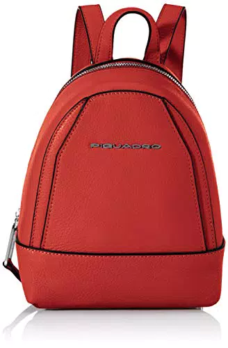 PIQUADRO Muse Zaino Casual, 20 cm, Rosso