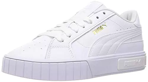 PUMA Cali Scarpe da ginnastica Donna, Bianco, 40.5