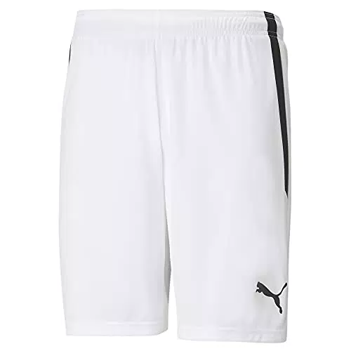 PUMA teamLIGA Shorts, Pantaloncini Corti Men's, White Bl