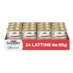 Purina Gourmet Diamant Umido Gatti Sfilaccetti con Vitello, 24 Lattine da 85g