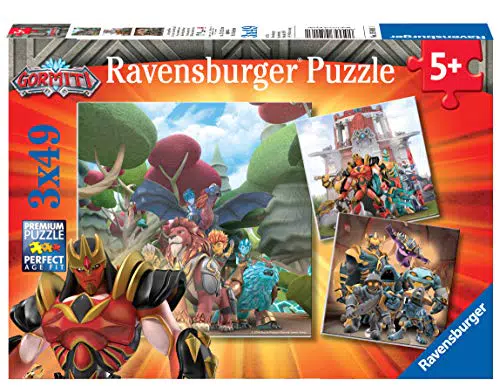 Ravensburger Gormiti Puzzle per Bambini, Multicolore