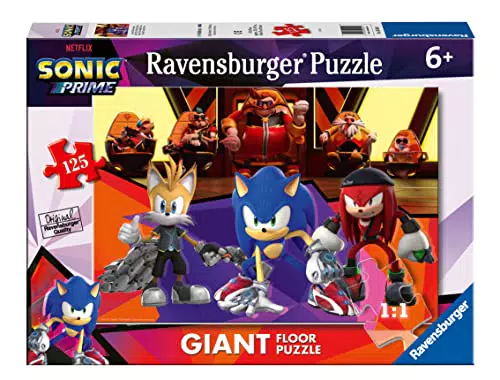 Ravensburger - Puzzle Sonic, 125 Pezzi