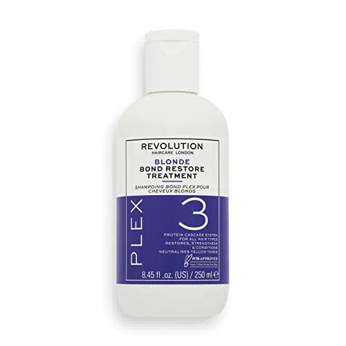 Revolution Haircare London, Trattamento Ristrutturante Blonde Plex 3 Bond