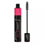 Rimmel London Mascara Day 2 Night, Formula Modulabile per Lunghezza e Volume Estremo