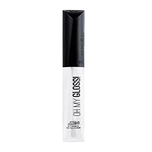 Rimmel London Oh My Gloss Lucidalabbra Trasparente con Argan Oil e Vitamina E