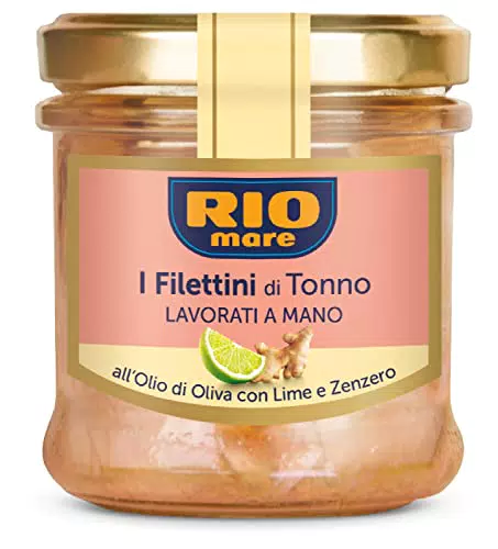 Rio Mare - Filettini di Tonno all'Olio di Oliva con Lime e Zenzero