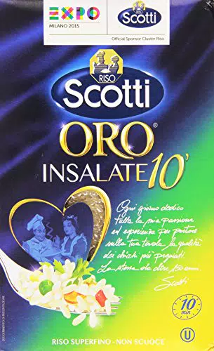 Riso Scotti - Riso Oro Insalate 10' - Riso Parboiled per Insalate - 1 kg
