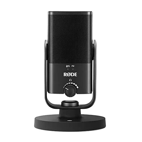 RØDE NT-USB Mini Microfono USB a Condensatore Versatile di Qualità da Studio con Software per Podcasting