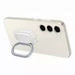 Samsung Clear Gadget Cover custodia con cavalletto grip per Galaxy S23