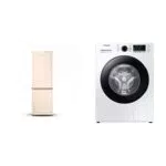 Samsung Frigorifero RB34T603EEL/EF + Lavatrice Crystal Clean, WW70TA026AE/ET