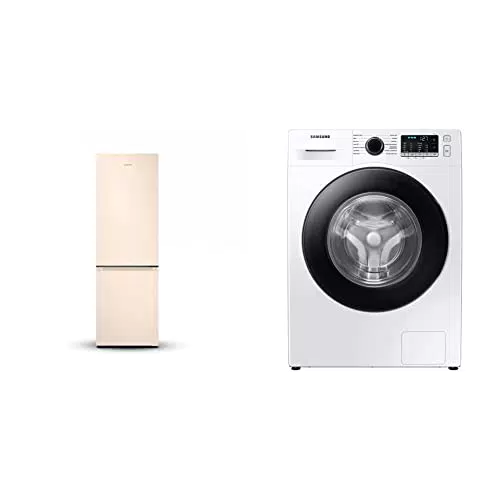 Samsung Frigorifero RB34T603EEL/EF + Lavatrice Crystal Clean, WW70TA026AE/ET
