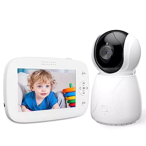 SGIN Baby Monitor, Telecamera Bambini con Monitor Video Videocamera