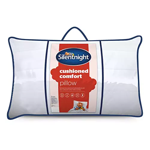 Silentnight Cuscino imbottito con fodera trapuntata