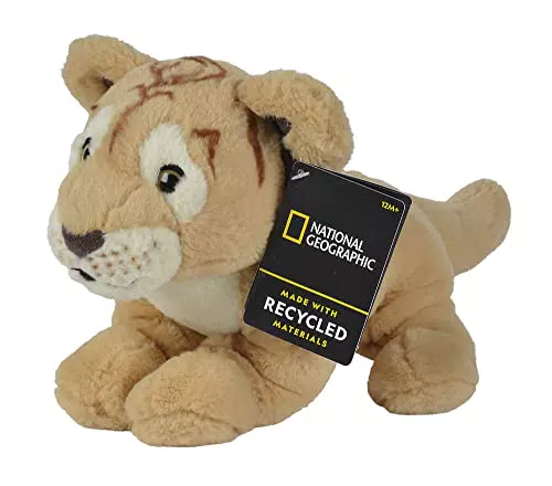 Simba- Disney Nat Geo Leone, 6315870105, 0 mesi, materiale riciclato 90%
