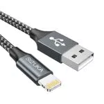 SIZUKA Cavo iPhone, Cavo Lightning 2M Certificato MFi Nylon