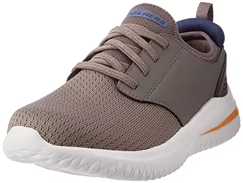 Skechers Delson 3.0 Mooney, Sneaker Uomo, Grigio