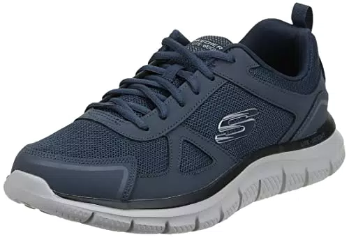 Skechers Track Scloric, Scarpe da Uomo, Blu Navy, 43