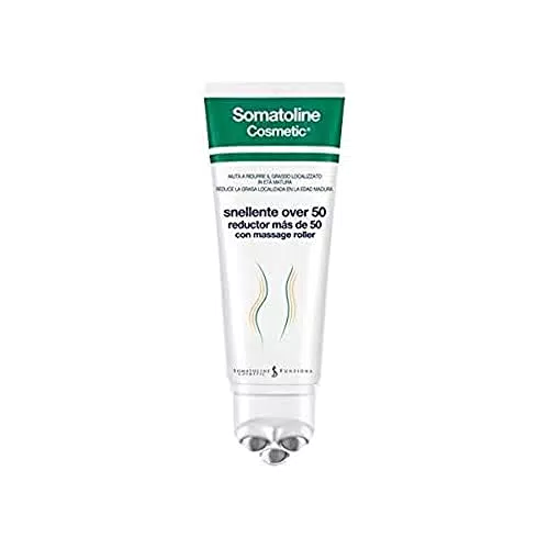 Somatoline MR6272 Cosmetic Snellente Over 50, Crema Trattamento Corpo Anticellulite con Applicatore Roller