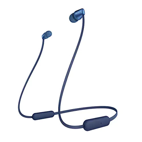 Sony Wi-C310 Cuffie Wireless In-Ear, Blu