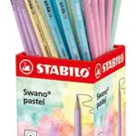 Stabilo Swano - Matita in grafite, 72 pezzi, colori pastello HB