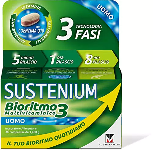 Sustenium Bioritmo3 Uomo,  Confenzione da 30 capsule