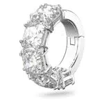 Swarovski Orecchino ear cuff Millenia, Singolo, Bianco