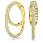 Swarovski Rota Orecchini a Cerchio, con Zirconia e Cristalli Swarovksi a Taglio Misto