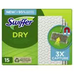 Swiffer Panni Catturapolvere Casa, 15 Panni Microfibra Dry
