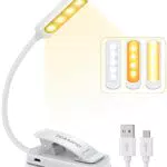 TEAMPD Lampada da Lettura, USB Ricaricabile Luce da Lettura